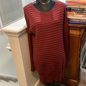 True Religion maroon sweater dress